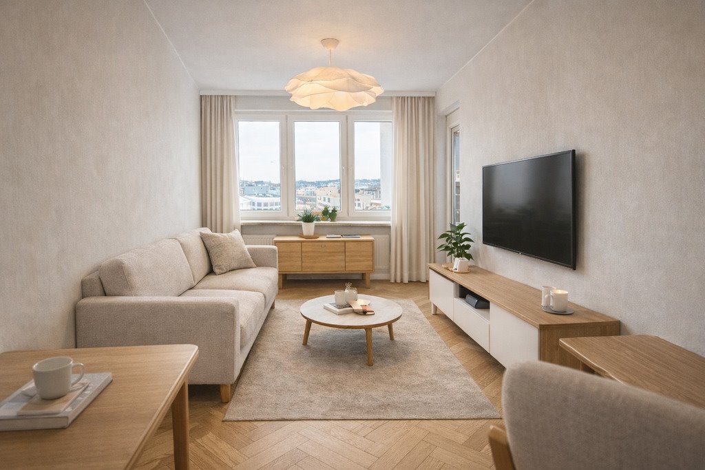 Przytulne 2-pokojowe mieszkanie z dużymi oknami i widokiem na Plac Wileński Warszawa, Praga-Północ, Nowa Praga, Targowa  34m2 Foto 1