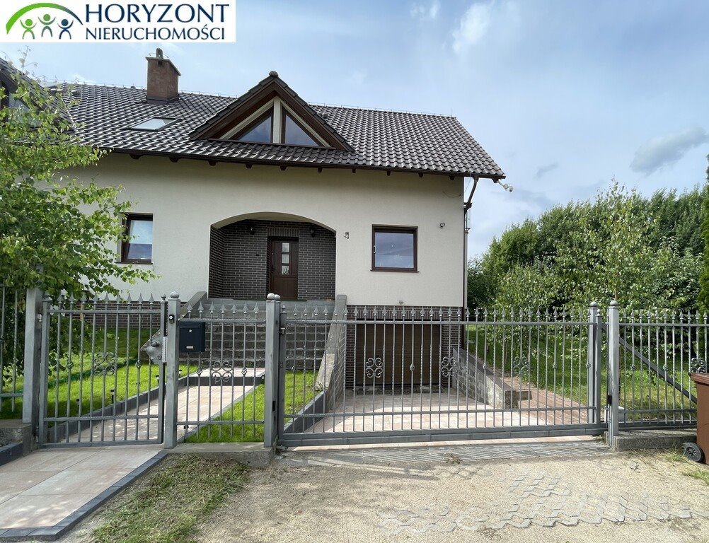 Zapraszam do domu bliźniaczego z ogrodem i garażem w Pępowie Pępowo, Halna  137m2 Foto 1