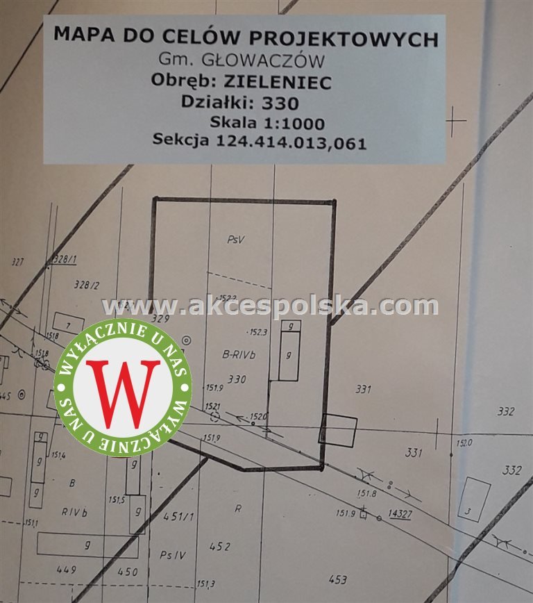 Działka rolna z WZ pod zabudowę, las, media, spokojna okolica Zieleniec, Józefów  11 800m2 Foto 1