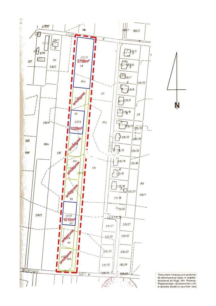 Działka pod zabudowę jednorodzinną w Studziankach, 2756 m² Studzianki  2 756m2 Foto 1