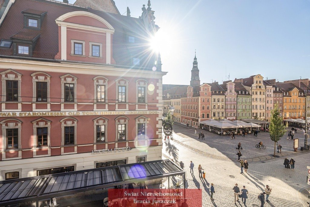 Mieszkanie 67,78 m² z widokiem na Rynek we Wrocławiu Wrocław, Rynek, Rynek  68m2 Foto 1