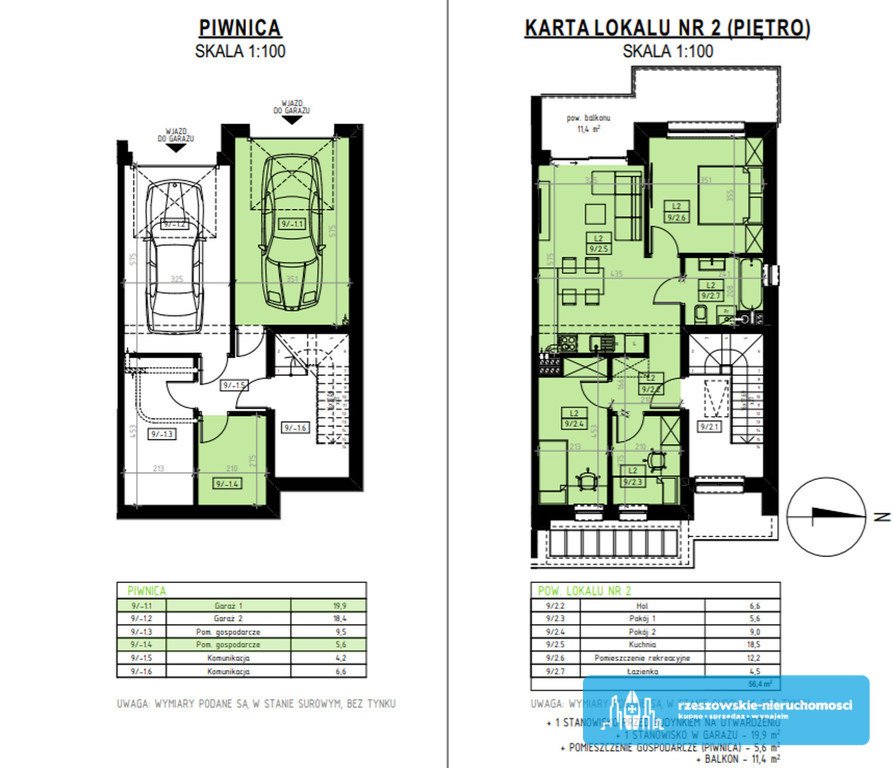 Mieszkanie czteropokojowe  na sprzedaż Rzeszów, Budziwojska  56m2 Foto 2