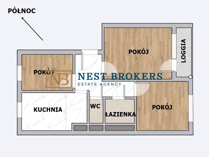 Mieszkanie trzypokojowe na sprzedaż Kraków, Prądnik Czerwony, Powstańców  47m2 Foto 1