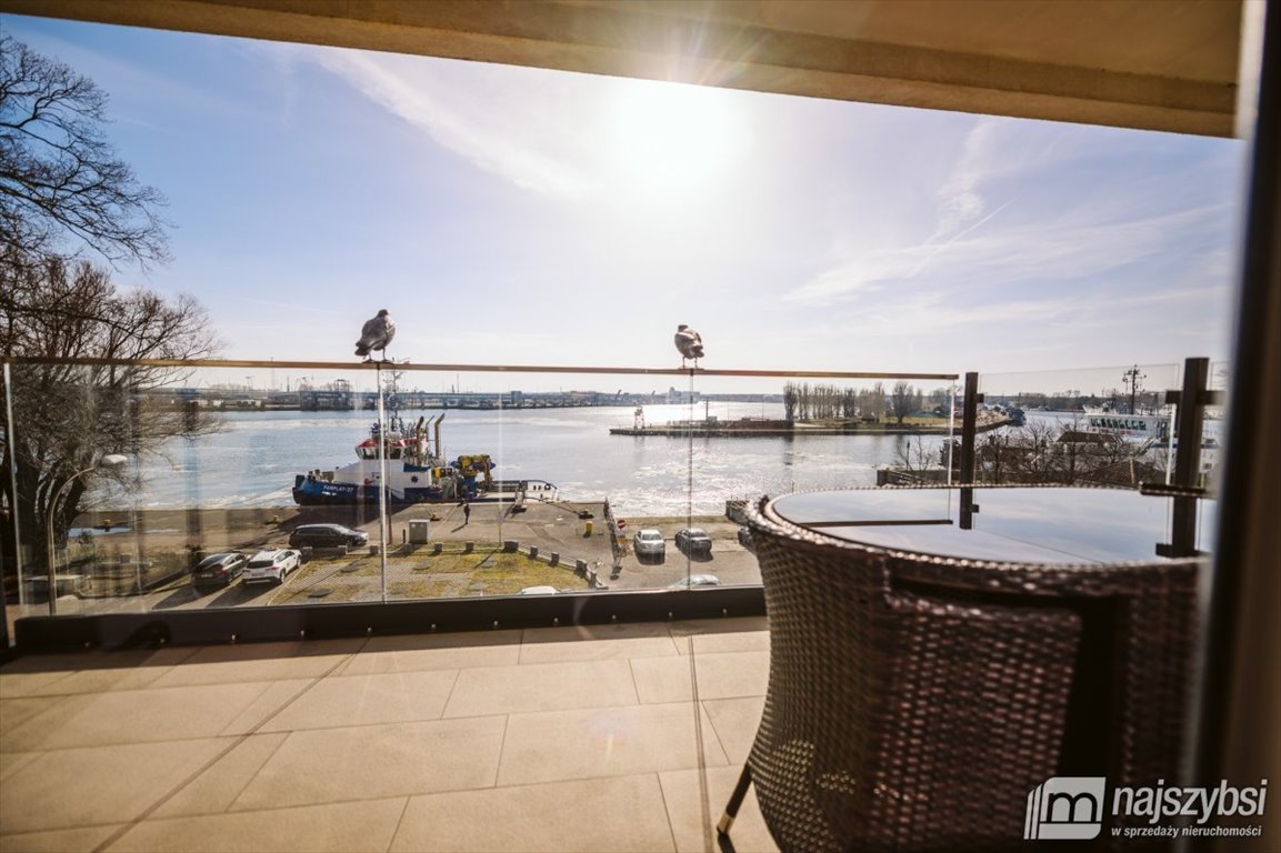 Apartament z widokiem na wodę, 2 pokoje, balkon, parking Świnoujście, Centrum, Jana z Kolna  57m2 Foto 1
