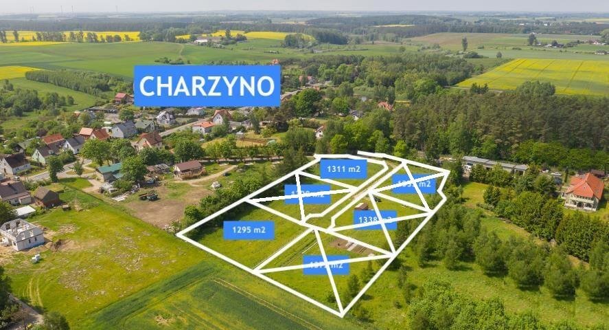 Działka budowlana na sprzedaż Charzyno  1 311m2 Foto 1