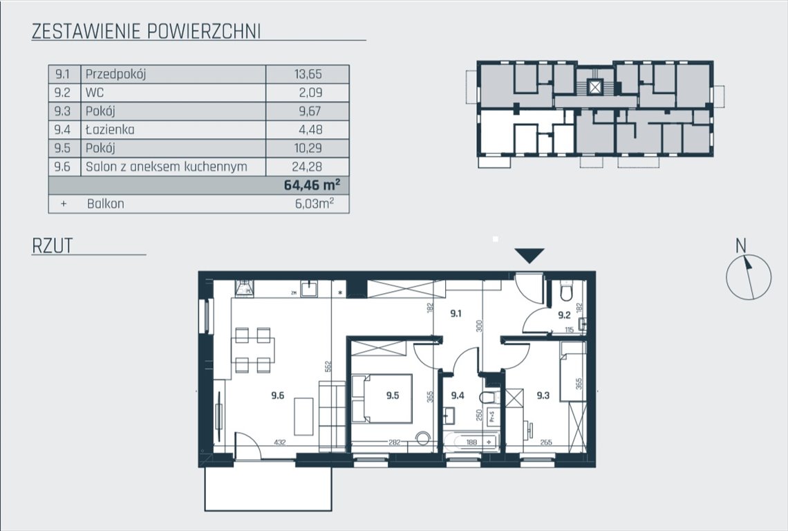 Mieszkanie dwupokojowe na sprzedaż Rzeszów, Sikorskiego  32m2 Foto 9