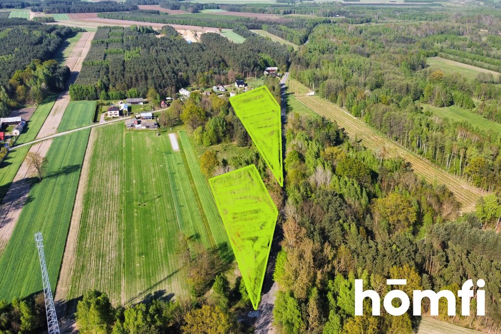 Działka 2700 m² w Pągowcu – cisza, blisko S7, warunki zabudowy Pągowiec  2 700m2 Foto 1