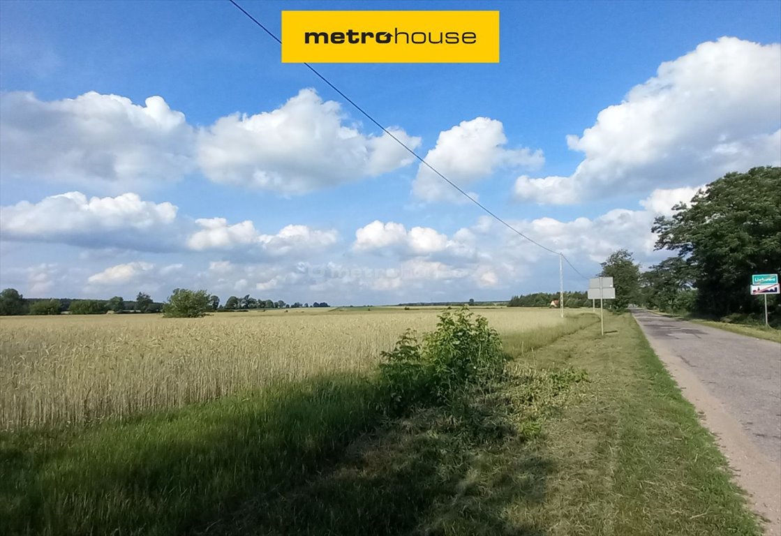 Działka budowlana 2141 m² w Lichawie (blisko drogi asfaltowej) Lichawa, Lichawa-Parcela  2 141m2 Foto 1