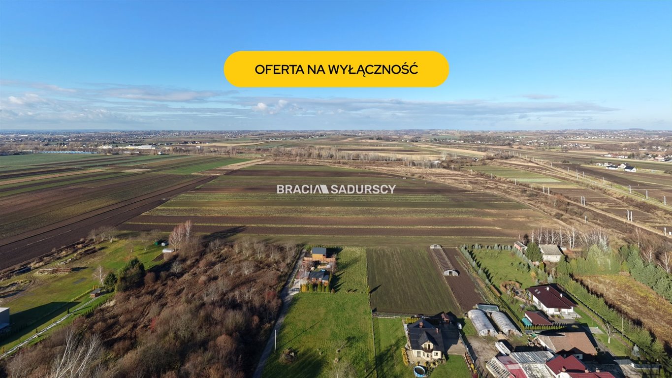 Działka 37 ar w Krakowie z MPZP, pod dom i usługi Kraków, Nowa Huta  3 704m2 Foto 1