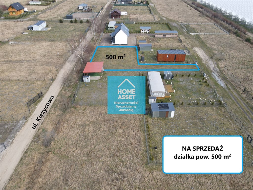 Do sprzedania działka 500 m² pod dom lub inwestycję w Sławoszynku Sławoszynko  500m2 Foto 1