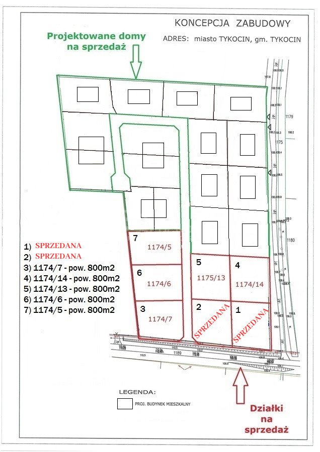 Działka budowlana na sprzedaż Tykocin  800m2 Foto 15