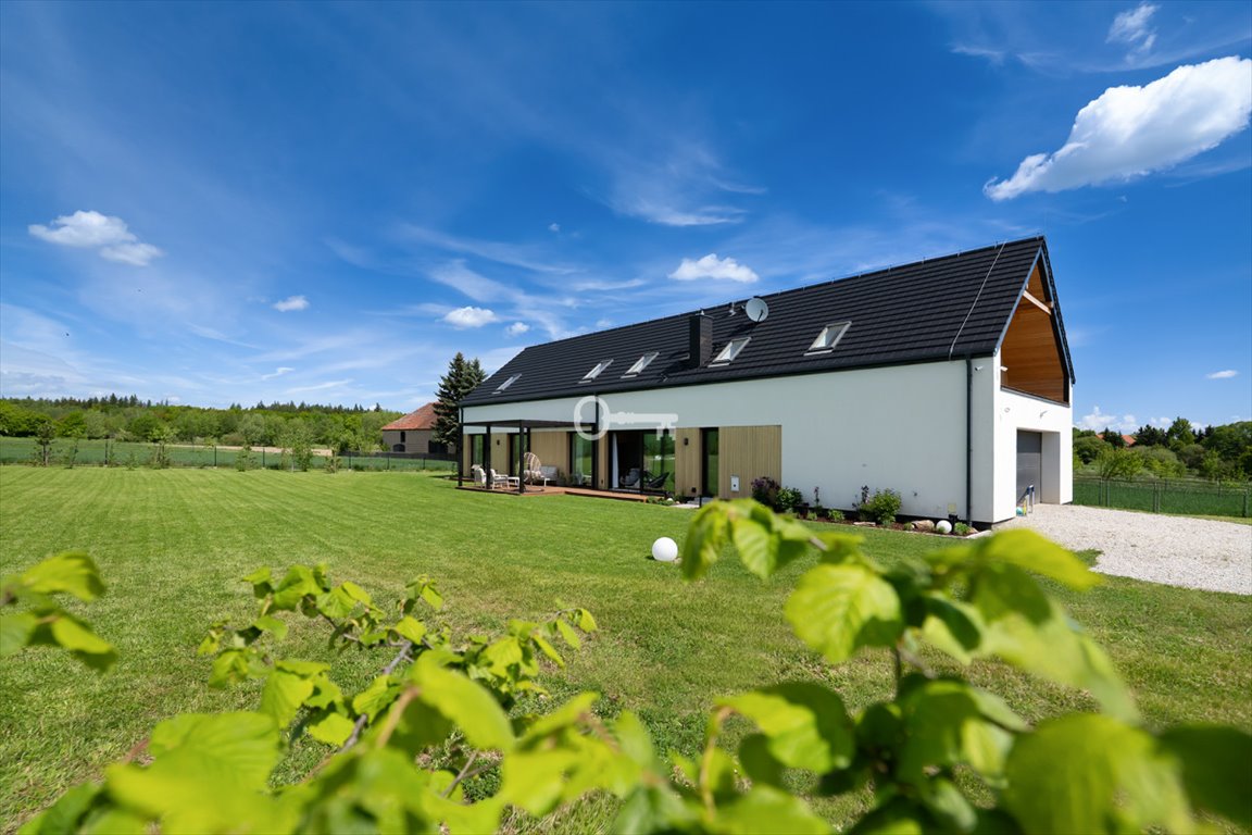 Nowoczesna stodoła 263 m² w sercu natury, las, cisza Myślinów  263m2 Foto 1