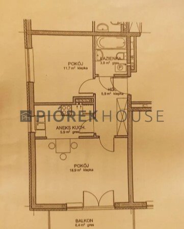 Mieszkanie dwupokojowe na sprzedaż Marki, Słoneczna  46m2 Foto 13