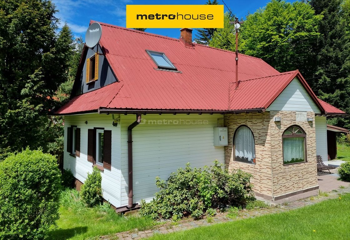 Urokliwy dom 120 m2 z ogrodem i widokiem na góry Koszarawa  120m2 Foto 1