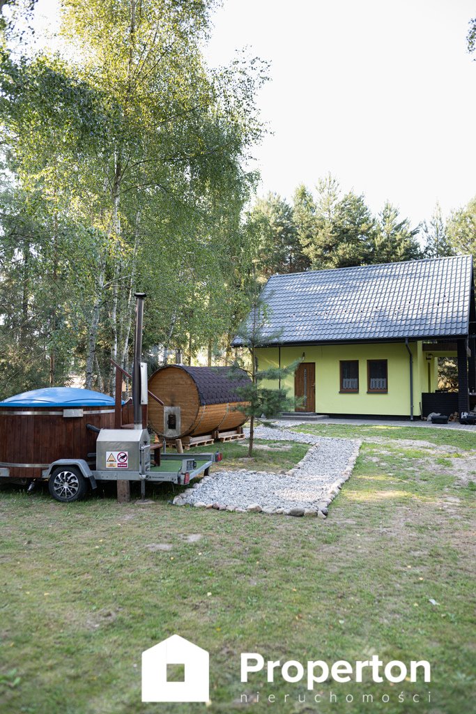 Zapraszam do wynajmu komfortowego domku nad Jeziorem Tomaszne Orzechów-Kolonia  70m2 Foto 1