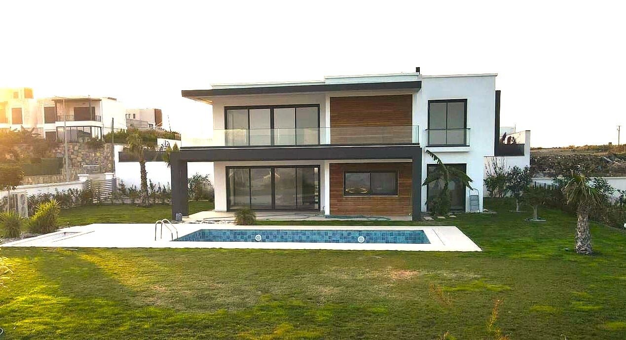 Luksowne wille z basenami i inteligentnym domem w Bodrum Turcja, Akyarlar, Akyarlar, Bodrum, Muğla  330m2 Foto 1