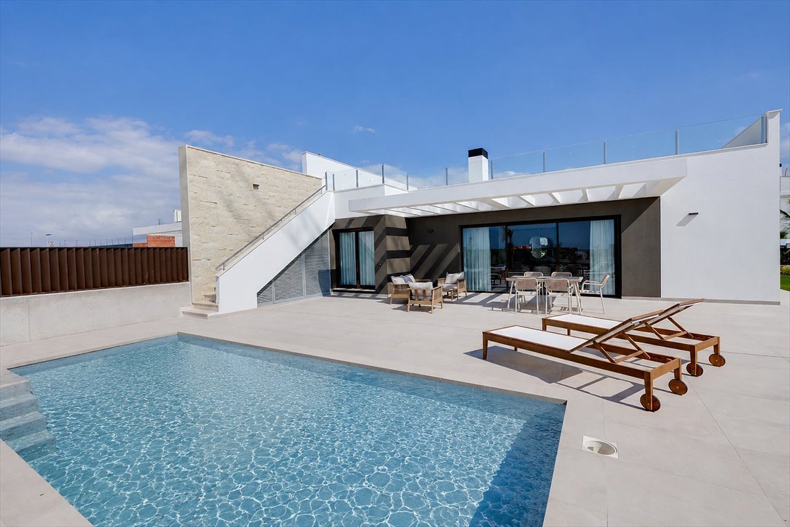 Wille z widokiem na morze, basen, 3 sypialnie Hiszpania, Mutxamel, Mutxamel Suburb, Mutxamel, Alicante  124m2 Foto 1