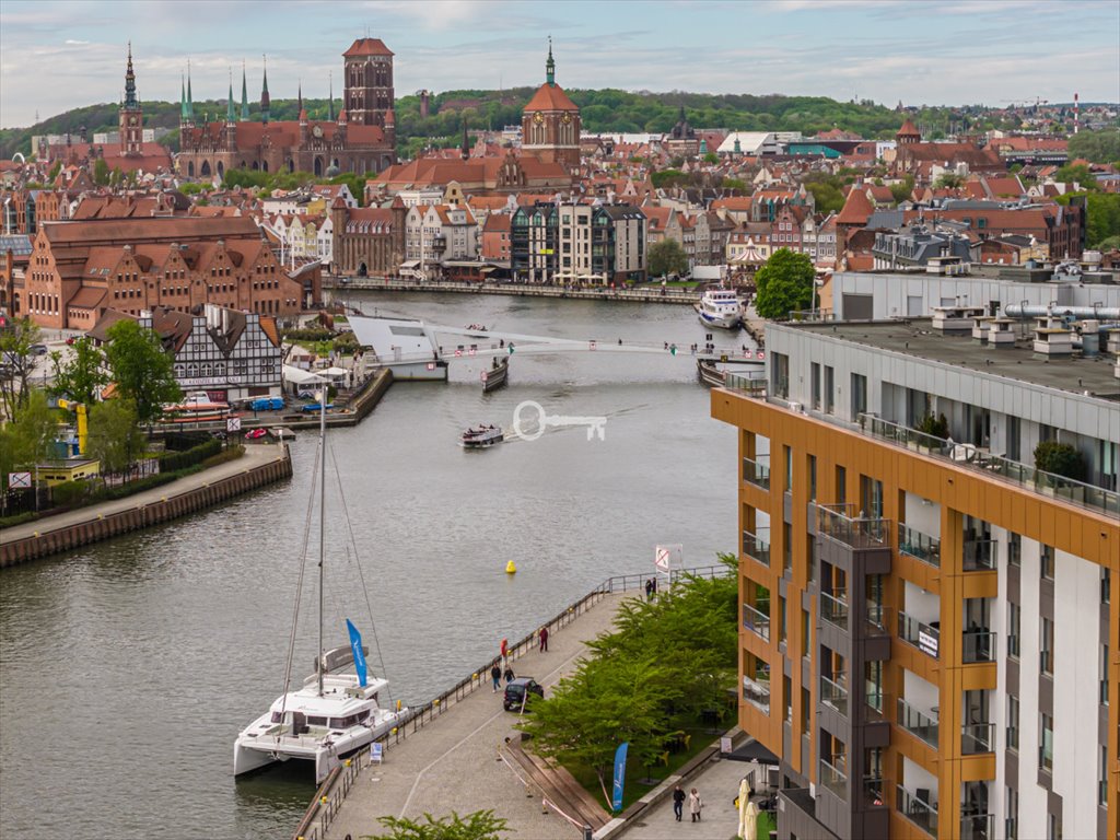 Apartament z widokiem na Motławę w Gdańsku - zapraszam Gdańsk, Śródmieście, Stara Stocznia  54m2 Foto 1