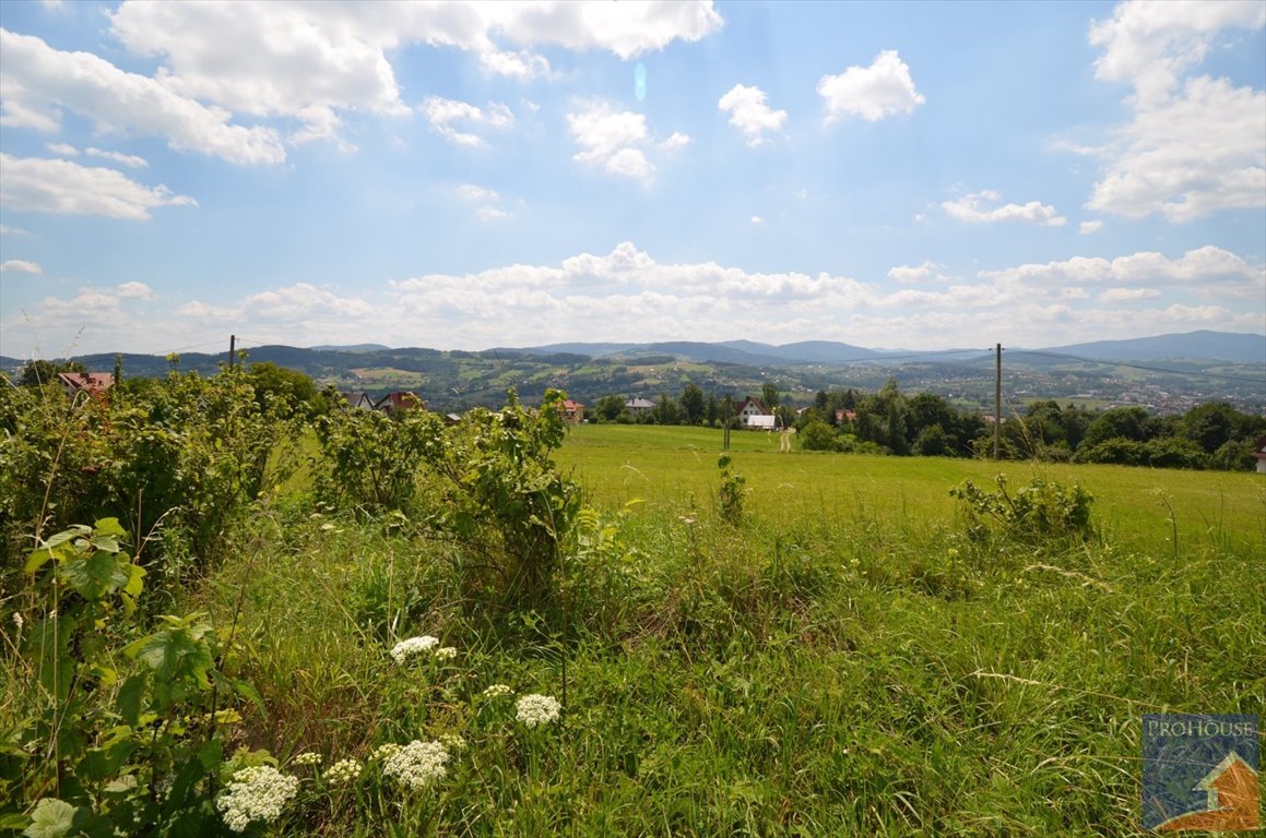 Sprzedam działkę 1216 m² z panoramicznym widokiem i dojazdem asfaltowym Limanowa  1 216m2 Foto 1