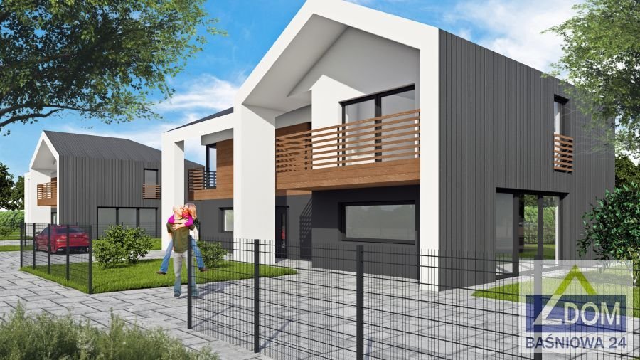 Zapraszam do obejrzenia nowoczesnego bliźniaka 112 m² w Lublinie Lublin, Abramowice, Abramowicka  112m2 Foto 1
