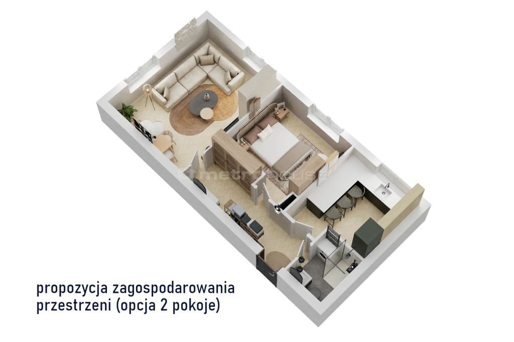 Mieszkanie dwupokojowe na sprzedaż Rzeszów, Dąbrowskiego, Dąbrowskiego  51m2 Foto 22