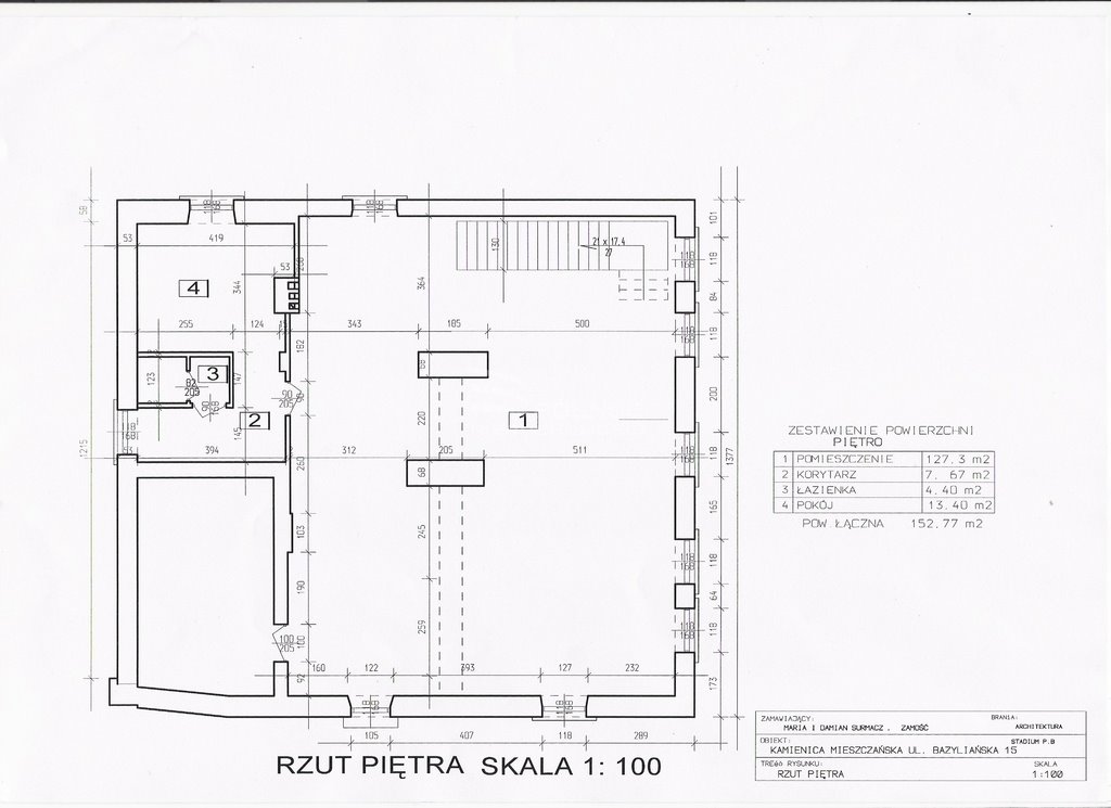 Lokal użytkowy na wynajem Zamość, Stanisława Staszica  287m2 Foto 15