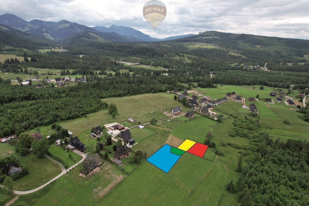 Działka budowlana na sprzedaż Witów  1 044m2 Foto 1