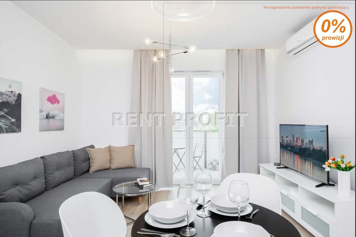 Na wynajem przestronne 2-pokojowe mieszkanie 39 m² z klimatyzacją Warszawa, Wola, Stańczyka  39m2 Foto 1