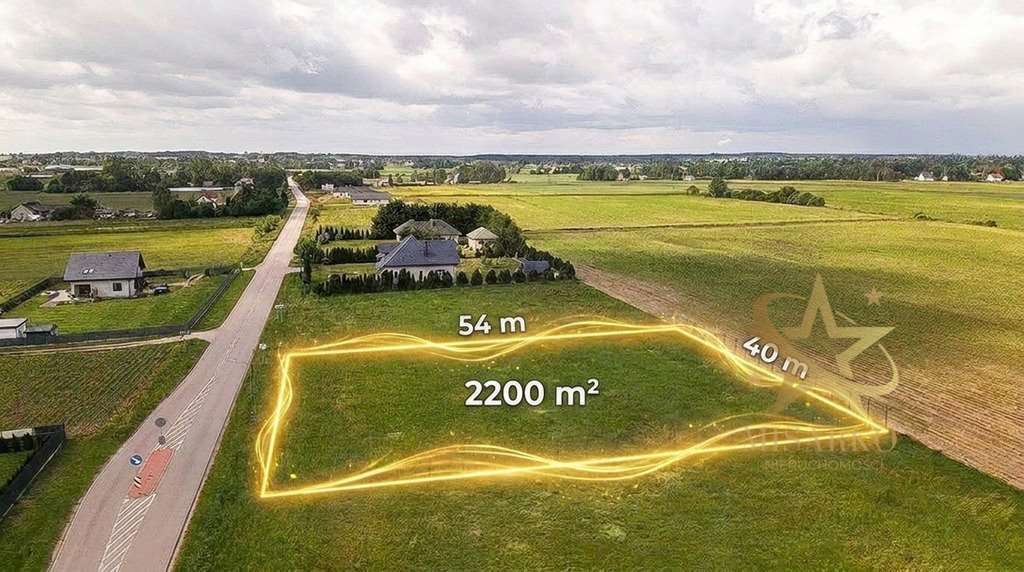 Działka 2200 m² z możliwością podziału na 4 w Rudzie Ruda  2 200m2 Foto 1