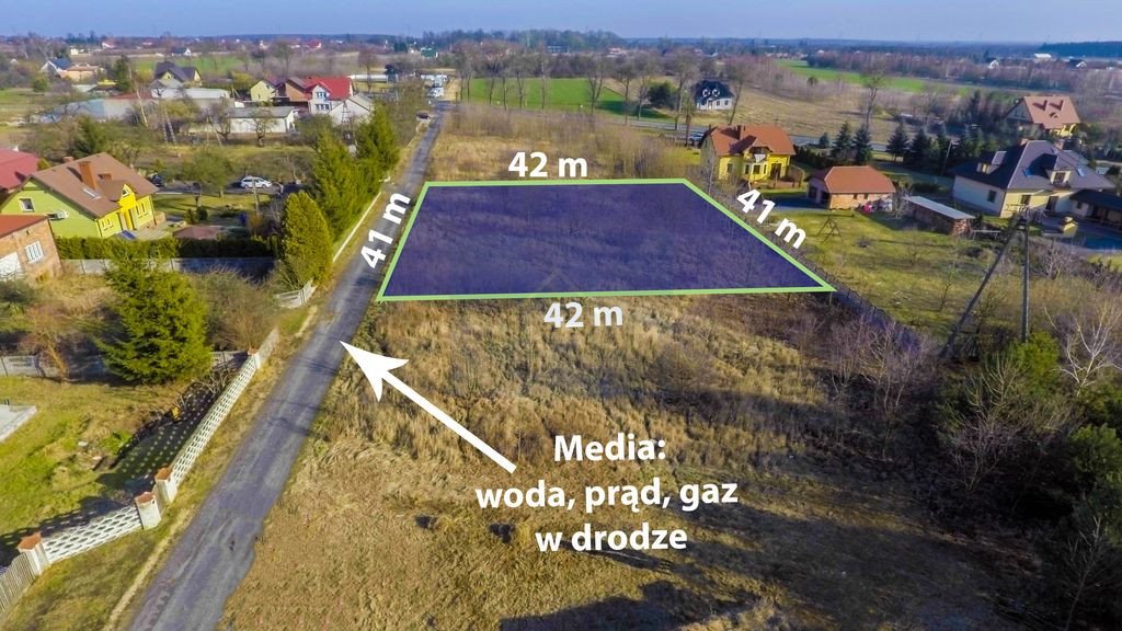 Działka budowlana na sprzedaż Chorzenice, Leśna  1 710m2 Foto 4