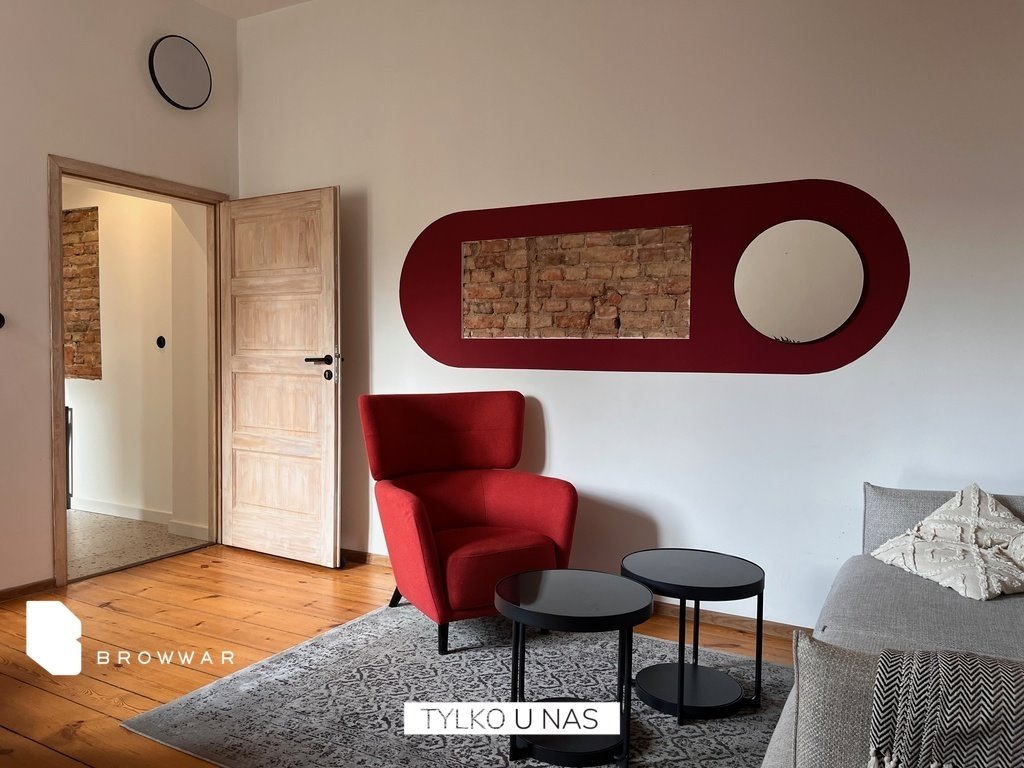 Komfortowe 2-pokojowe mieszkanie w sercu Jeżyc, ciche i w pełni wyposażone Poznań, Jeżyce, Piotra Wawrzyniaka 31  42m2 Foto 1