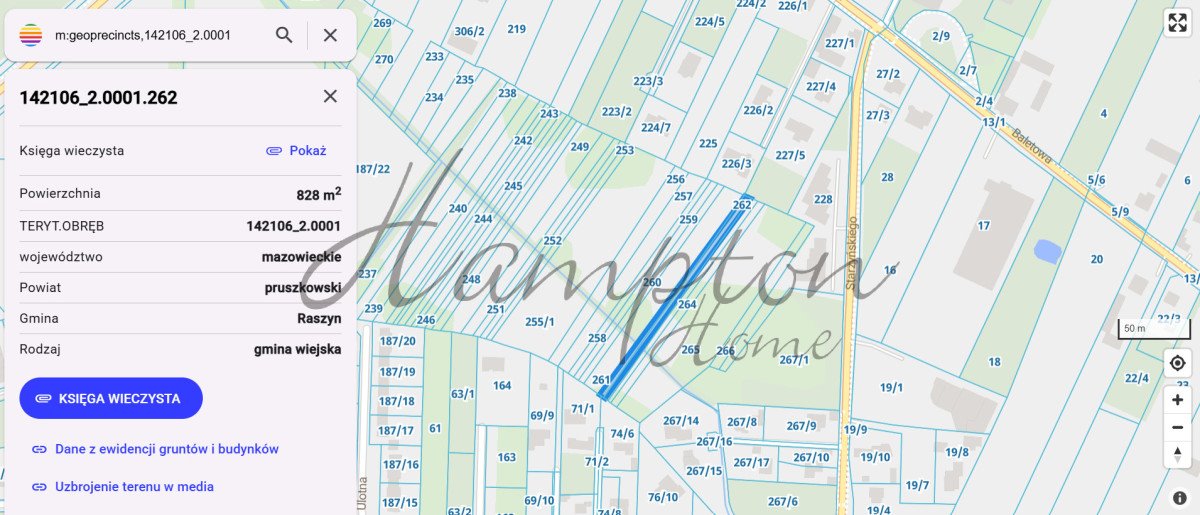 Działka przemysłowo-handlowa na sprzedaż Dawidy Bankowe, Starzyńskiego  831m2 Foto 1