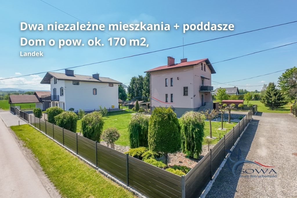 Dom z potencjałem dla dwóch rodzin, 170 m² + 70 m², ogród 830 m² Landek  240m2 Foto 1