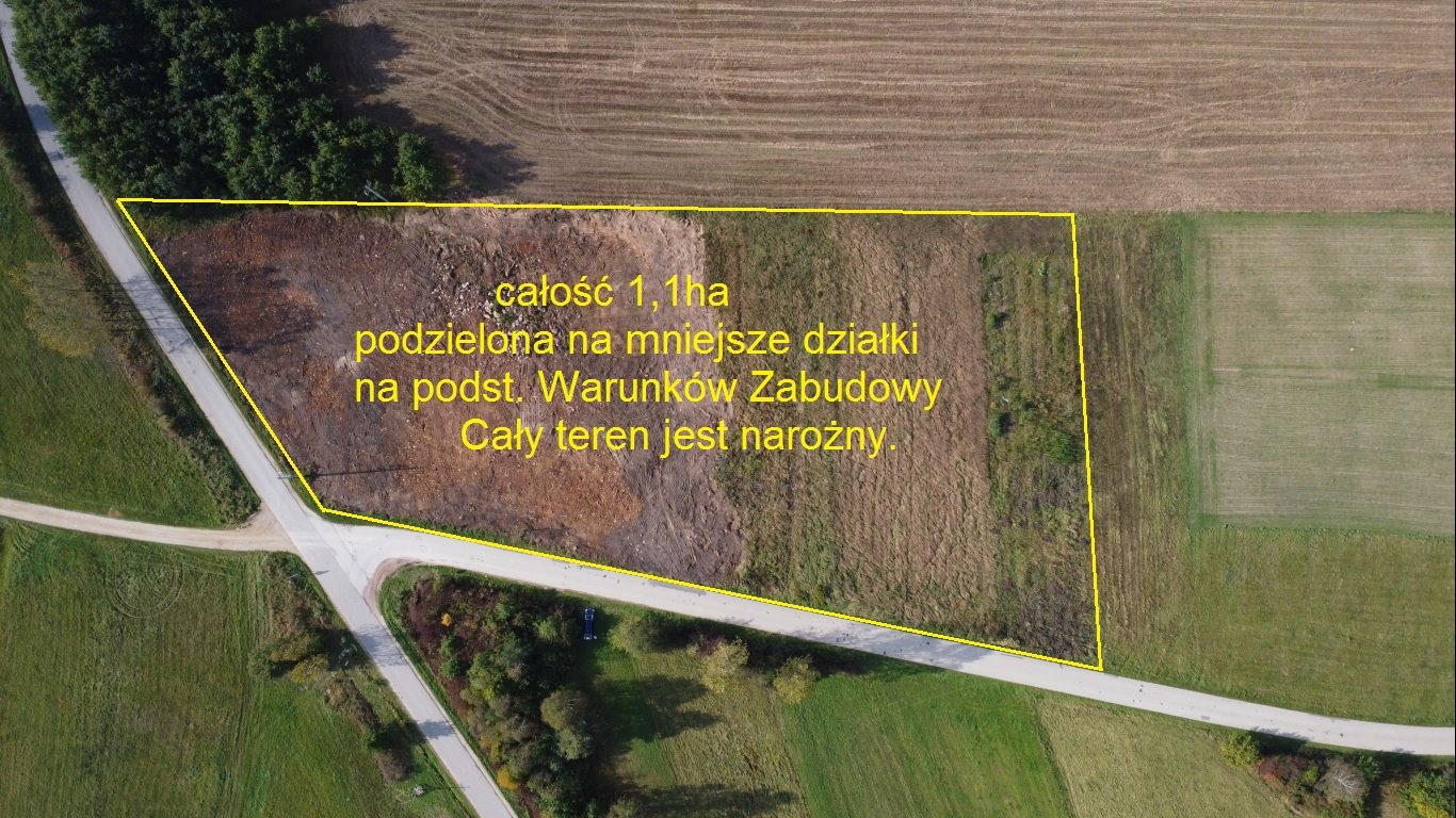 Działka budowlana na sprzedaż Pierzchnica  1 169m2 Foto 3