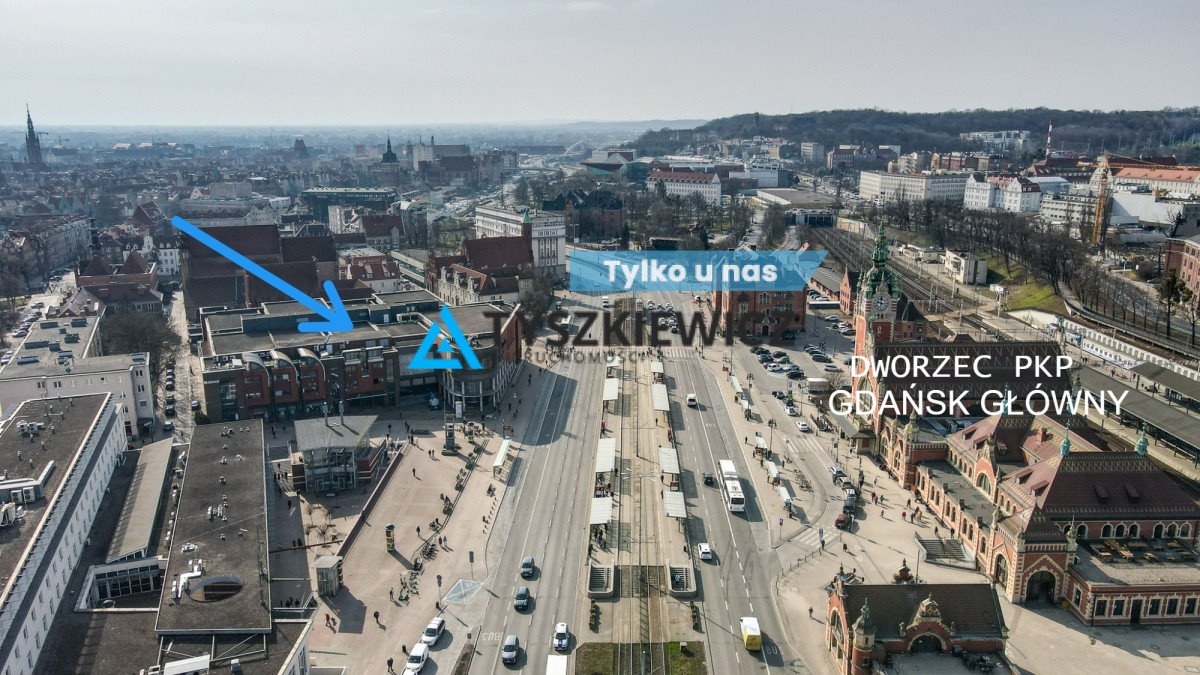 Lokal 350 m2 przy Dworcu Głównym – idealny na biznes! Gdańsk, Śródmieście, Karmelicka  350m2 Foto 1