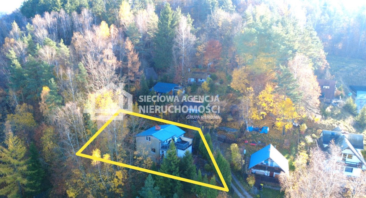 Dom rekreacyjny z tarasem - widoki i las w Krzesznej Krzeszna  120m2 Foto 1