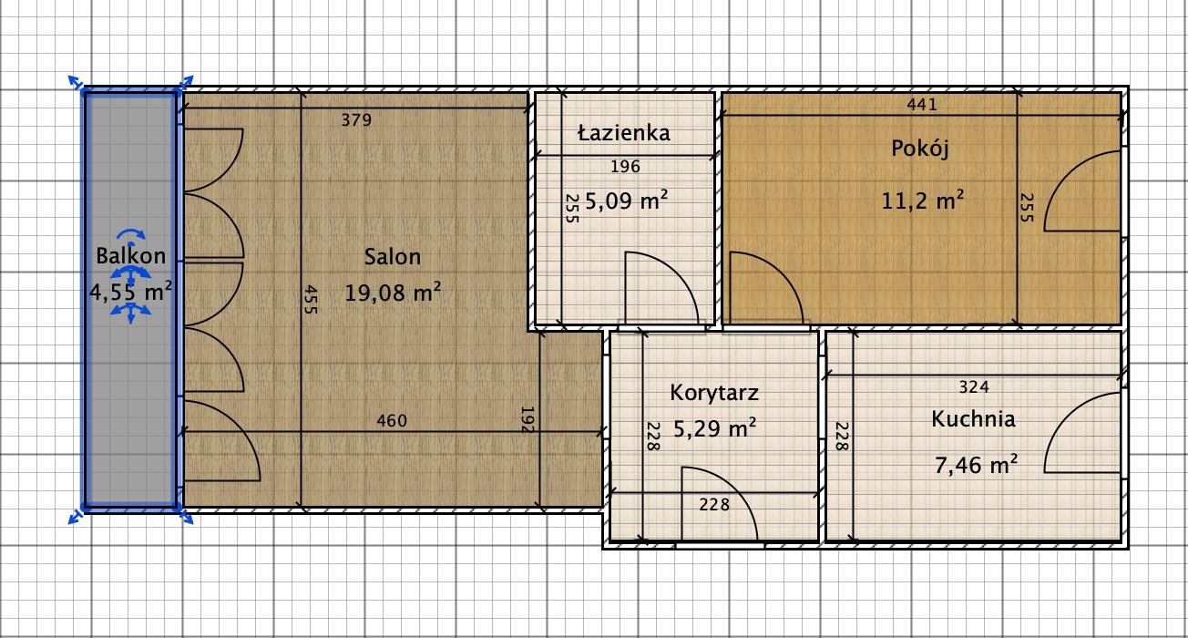 Mieszkanie dwupokojowe na wynajem Olsztyn, Złota  48m2 Foto 7