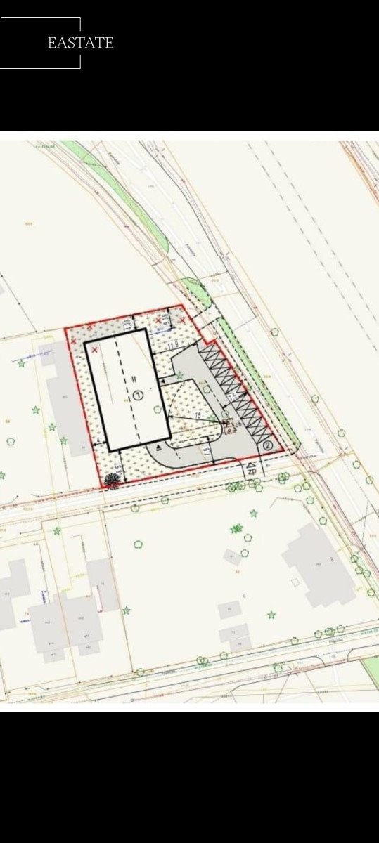 Działka inwestycyjna 1635 m² przy ul. Patriotów w Wawrze Warszawa, Wawer  1 635m2 Foto 1