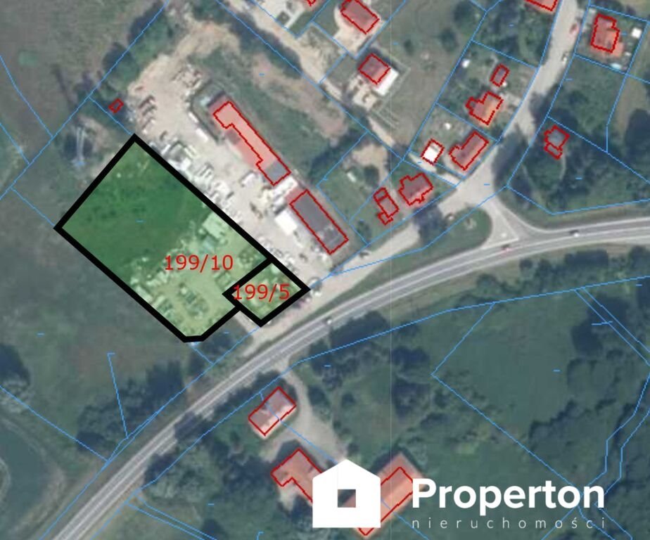 Działka pod inwestycję w Gietrzwałdzie – 0,44 ha, media, widoczność Gietrzwałd, Ostródzka  4 400m2 Foto 1