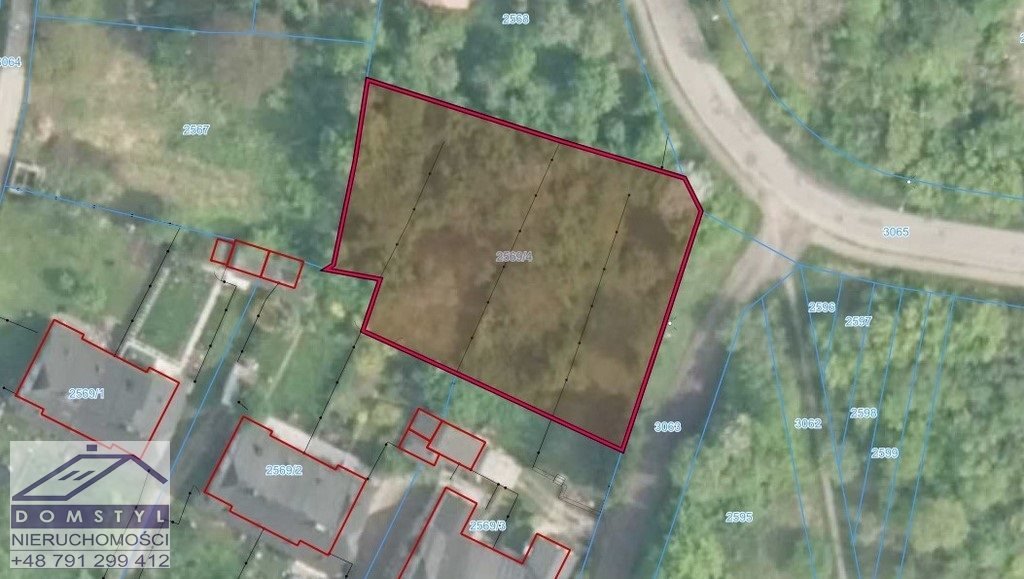 Działka 1568 m² pod zabudowę wielorodzinną (Łazy, Wysoka) Wysoka  1 568m2 Foto 1