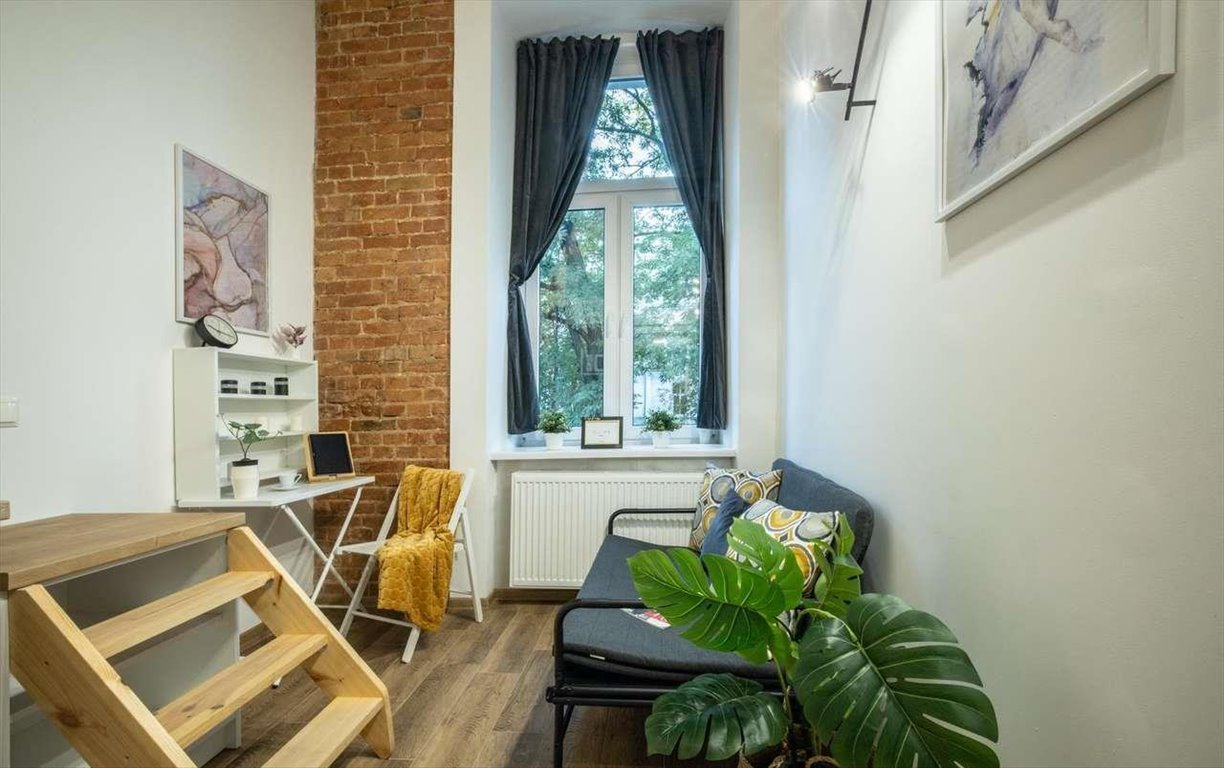 Kawalerka 15 m2 w centrum Łodzi, nowoczesna i funkcjonalna Łódź, Śródmieście, Wólczańska  15m2 Foto 1