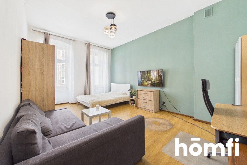 Przestronne 45m² z potencjałem na 2 pokoje - zapraszam Wrocław, Krzyki, Tadeusza Kościuszki  45m2 Foto 1