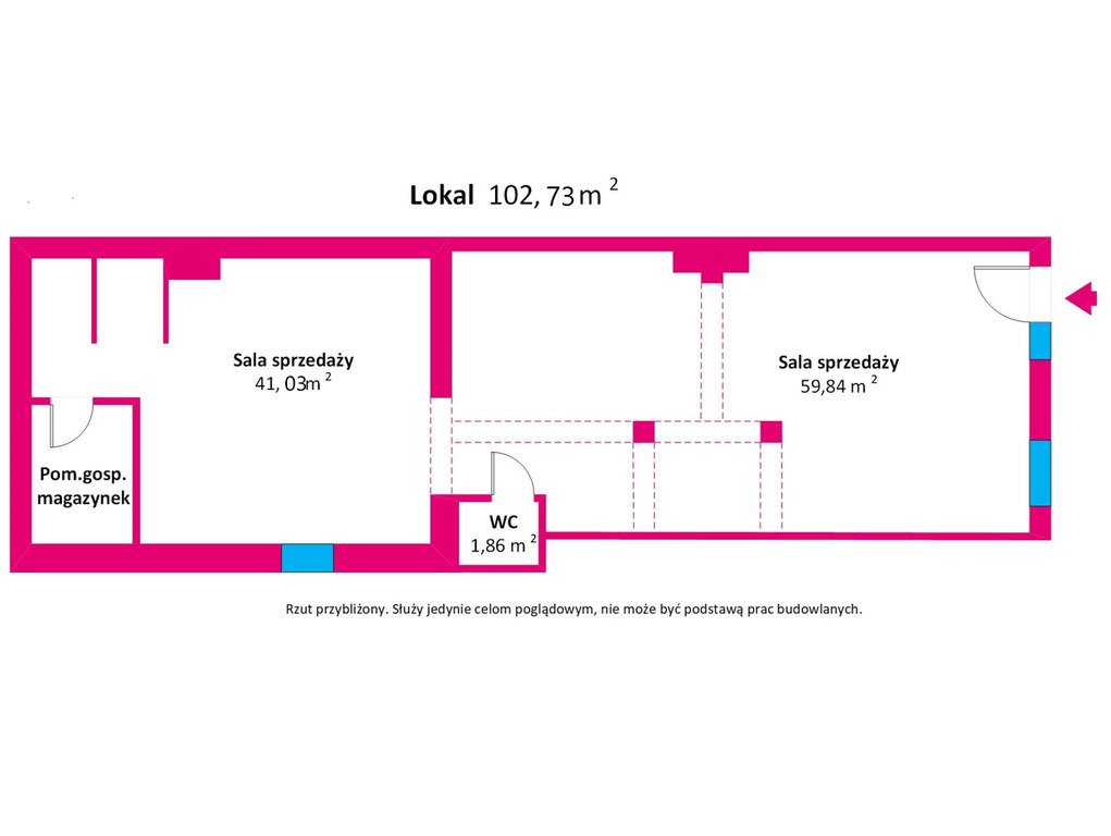 Lokal użytkowy na wynajem Kołobrzeg, Stanisława Dubois  103m2 Foto 17