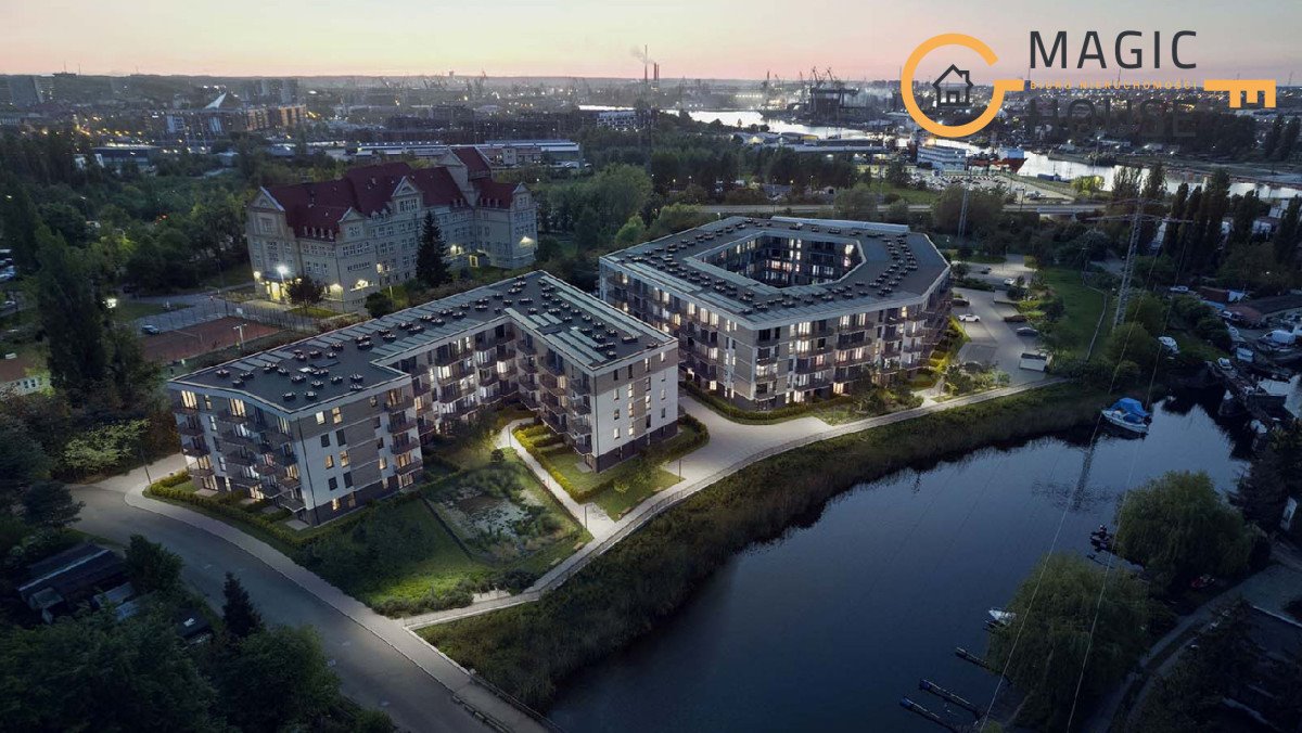 Polecam nowoczesne 26 m² z balkonem w sercu Gdańska Gdańsk, Śródmieście, Mostek  26m2 Foto 1