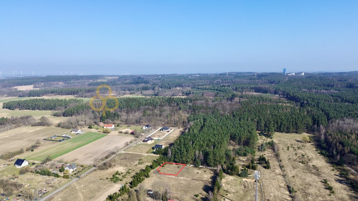 Działka 800 m² przy lesie, szybki dojazd do Głogowa Dobromil  800m2 Foto 1