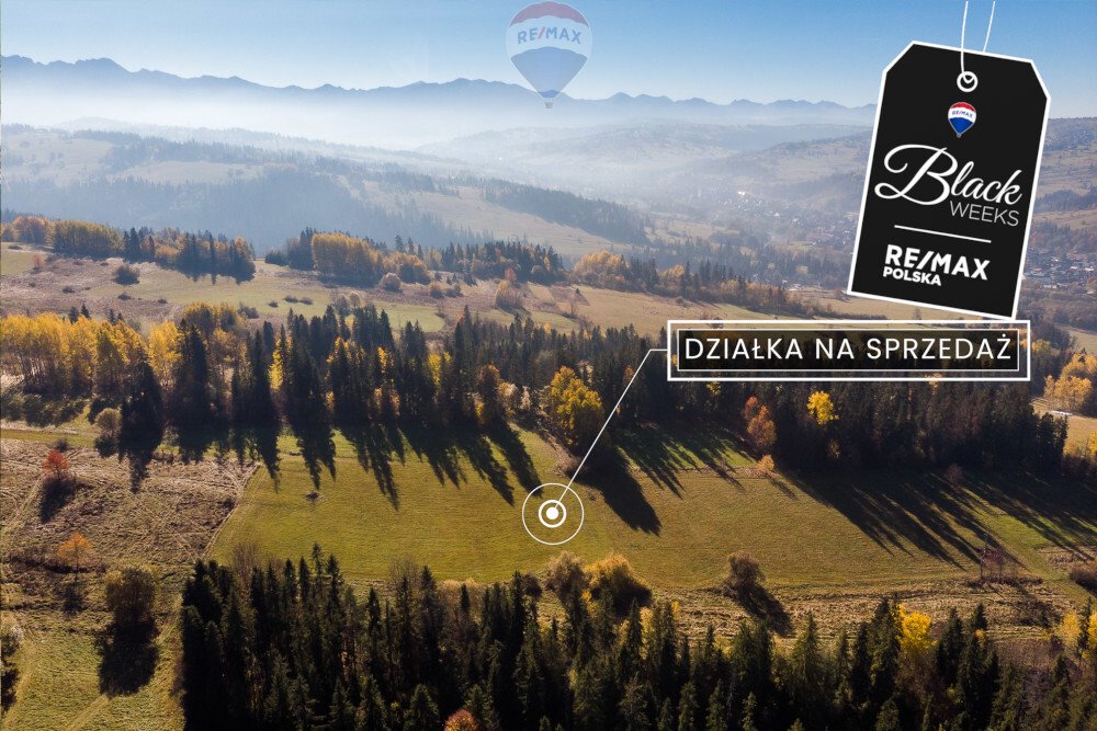 Działka rolna na sprzedaż Biały Dunajec, os. Gile  2 711m2 Foto 1