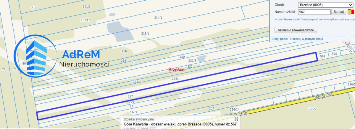 Działka budowlana na sprzedaż Brześce  21 380m2 Foto 5