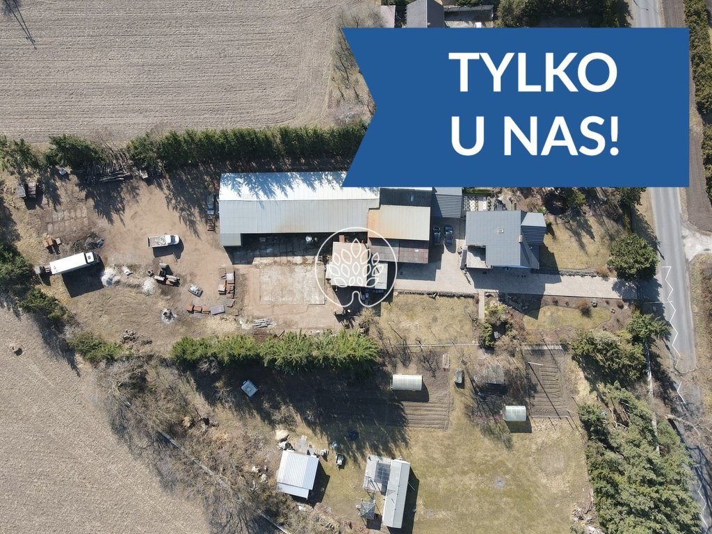 Przedsiębiorstwo z domem i halą w Kościelcu – 648 m2 Kościelec  649m2 Foto 1