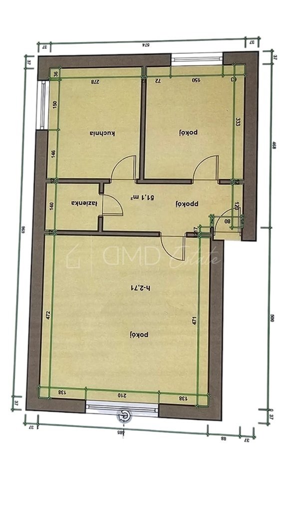 Mieszkanie dwupokojowe na sprzedaż Siemianowice Śląskie, Kasztanowa  51m2 Foto 4