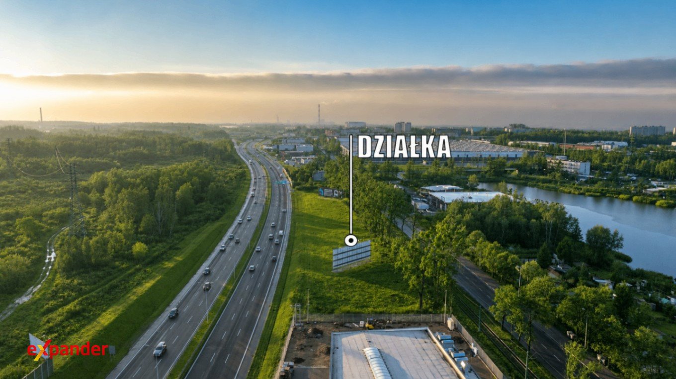 Sprzedam działkę usługową 10 917 m² z projektem hotelu Ruda Śląska, Zabrzańska  10 917m2 Foto 1